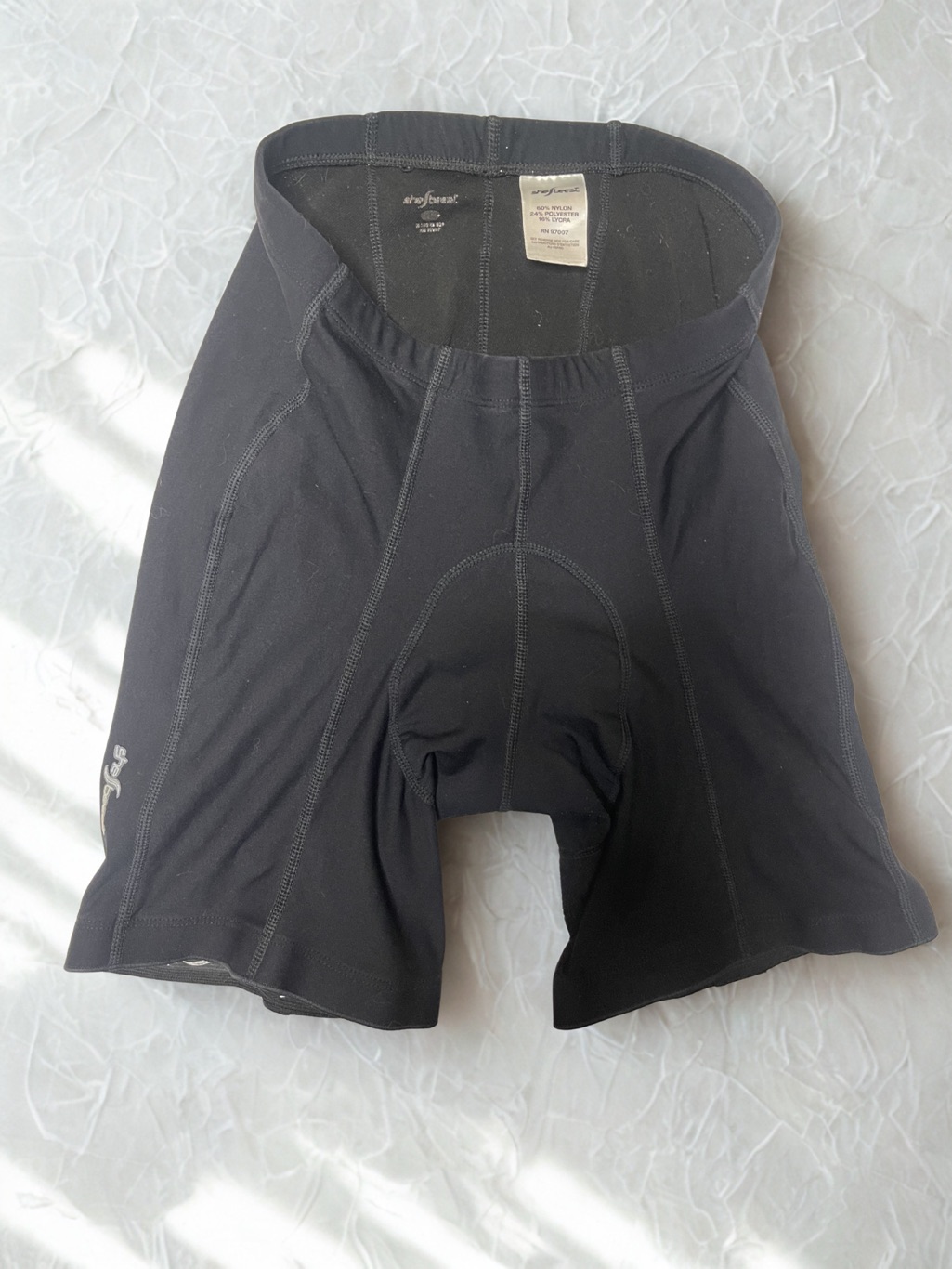 Shebeest Women’s Padded Cycling Shorts Black Compression Bike Shorts Us 6/8